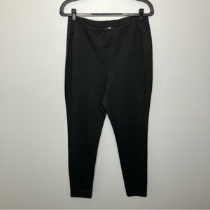 NWT J. JILL Ponte Legging Dark Charcoal Gray Large Tall